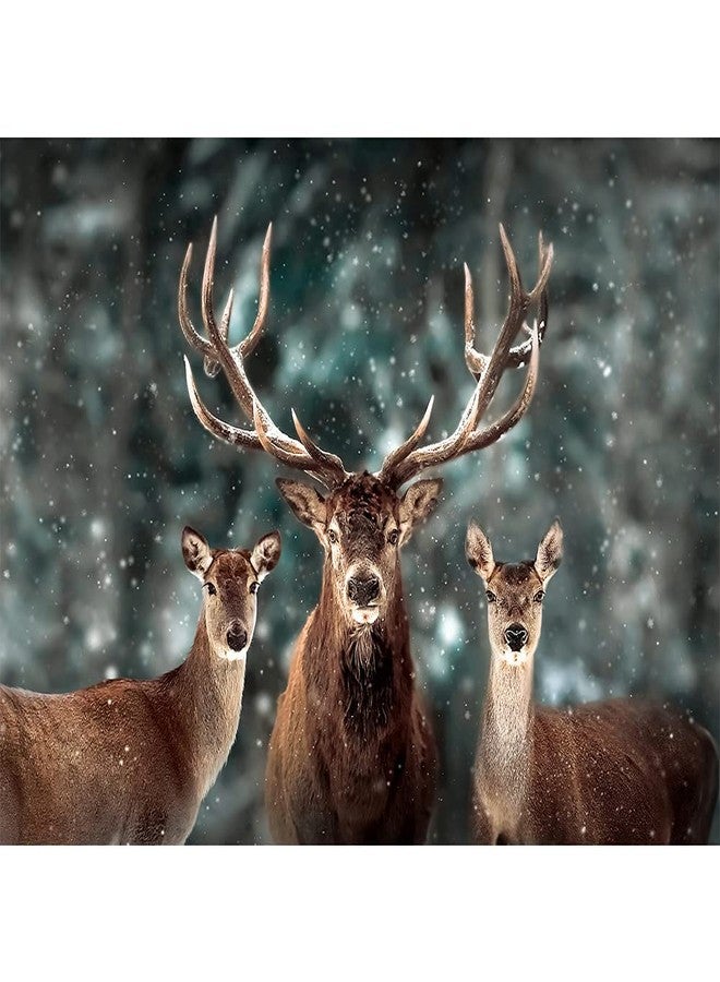 MaxRenard Game 1000 Pieces Jigsaw Puzzle for Adult Animal Toy Noble Deer Family - Image 4